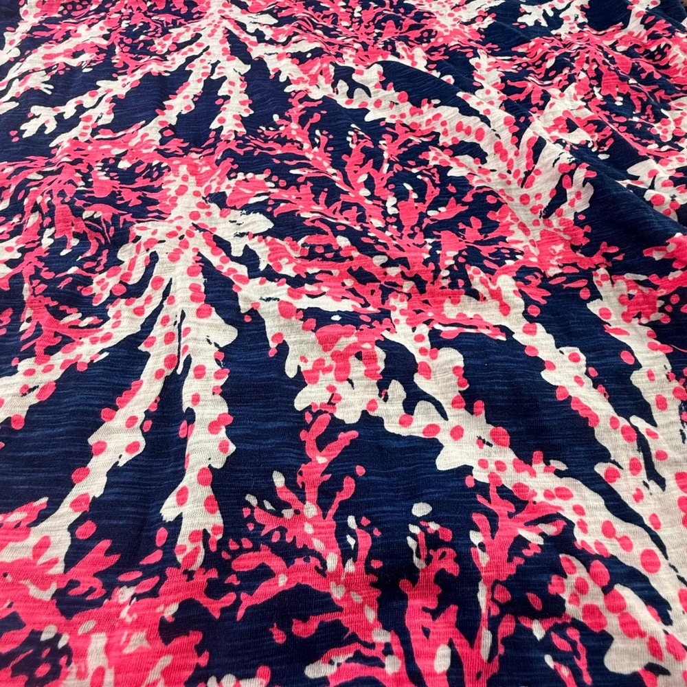 Lilly Pulitzer Jessica Short Sleeve Dress Nauti Navy Beyond The Sea, XL Preppy - Picture 12 of 14